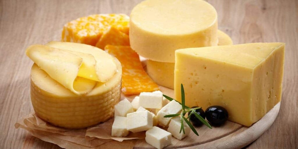 diferentes tipos de queso